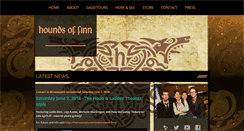 Desktop Screenshot of houndsoffinn.com